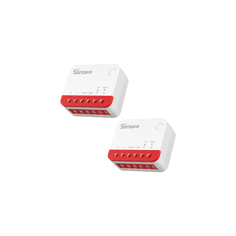 Smart ZigBee roller shutter switch Sonoff MINI-ZBRBS (2pak)